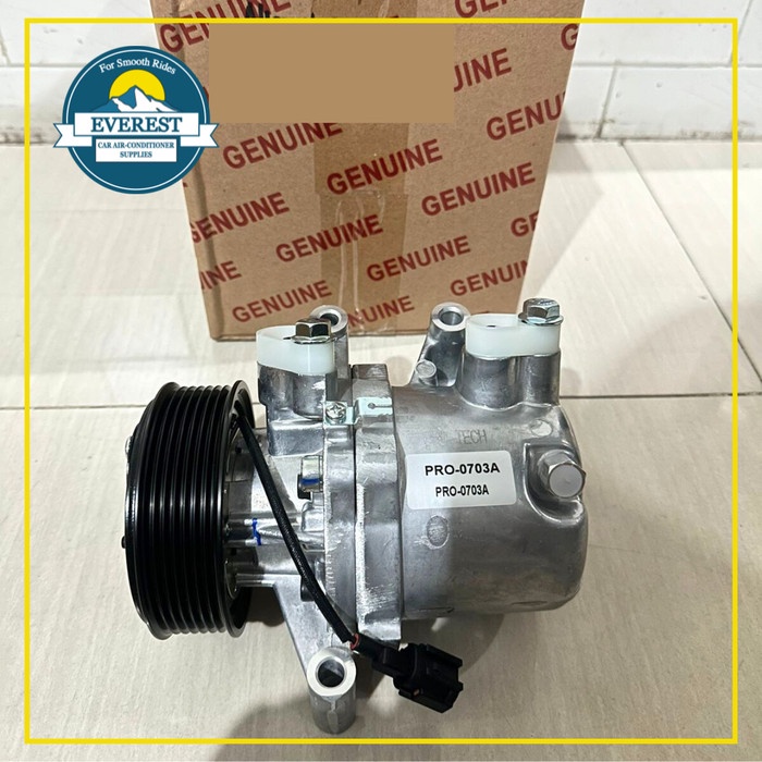 Compressor Kompresor AC Mobil Nissan March Dus Genuine