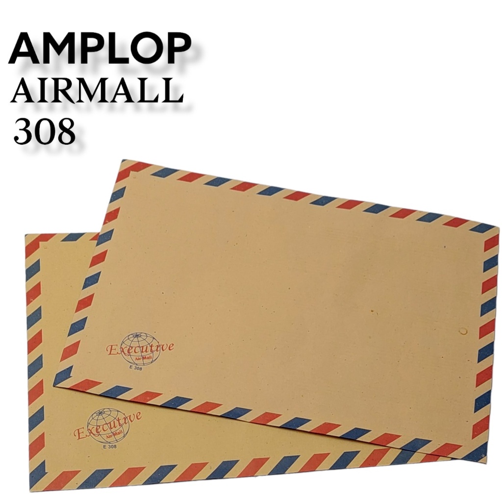 

(10pcs) Amplop 308 Air Mail Tali Executive
