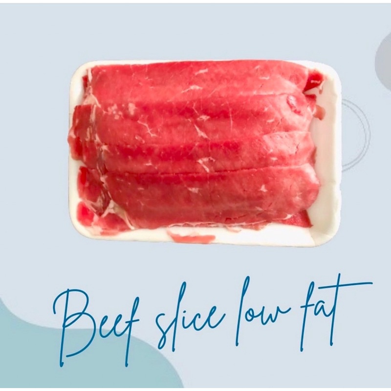 

COD Daging sapi slice low fat impor ausi