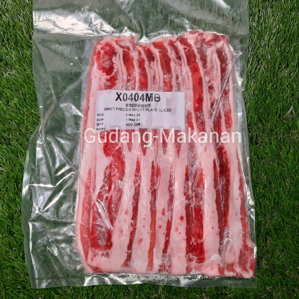 

COD US Short Plate Slice Vacuum 500gr