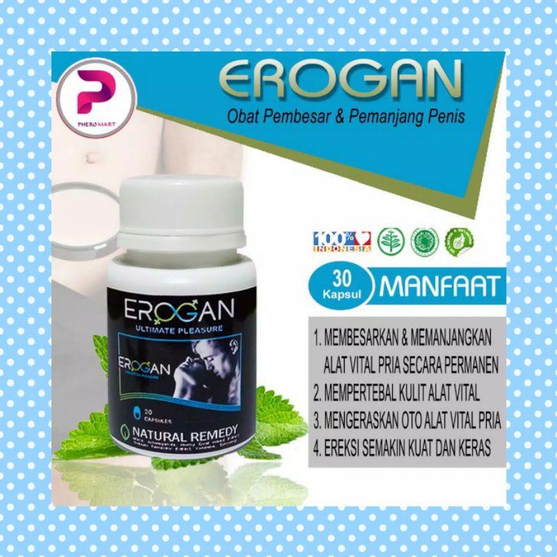 (COD) EROGAN SUPLEMEN PEMBESAR | ASLI CAPSULE 100% | HERBAL KUAT TAHAN LAMA(Gratis Ongkir)