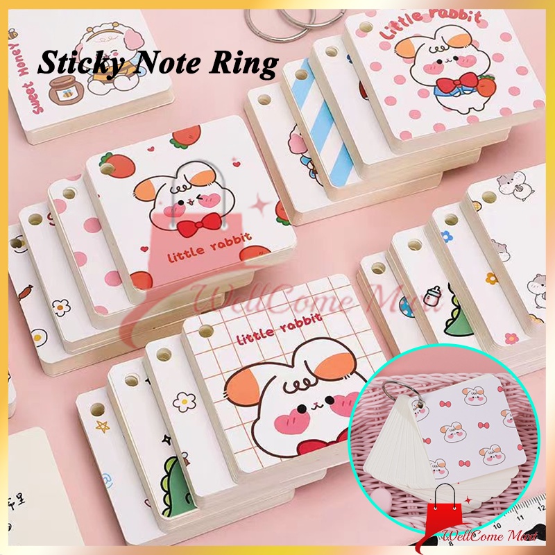 

Sticky Note Ring / Buku Mini Ring / Memo Ring Notebook