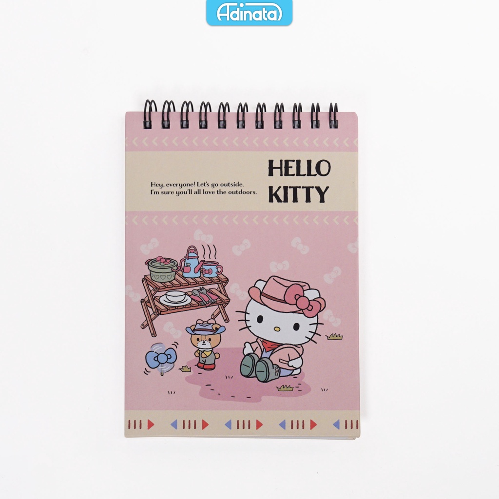 

Hello Kitty A6 Memo Spiral Notebook 2305-4332 - Adinata / Buku Catatan / Memo