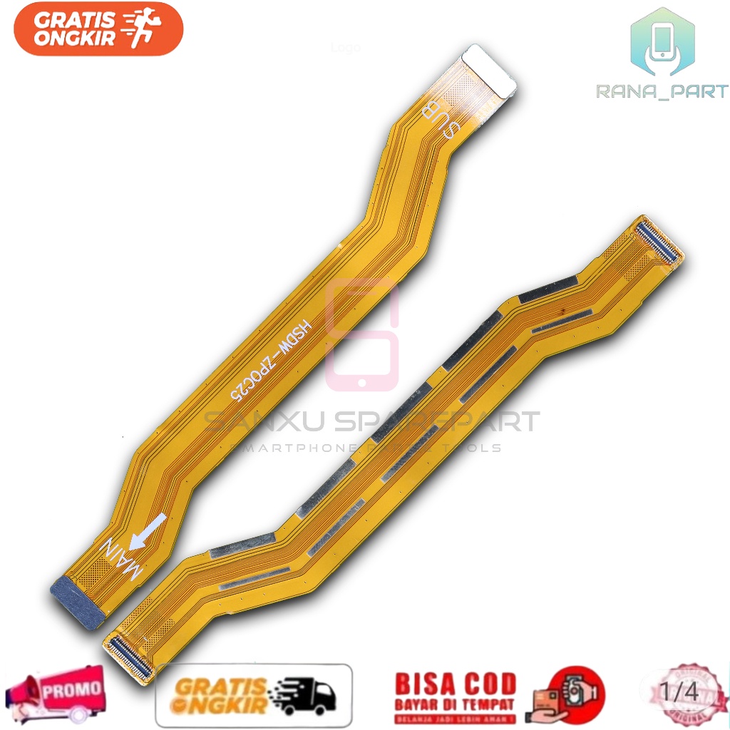 Realme C25 / Narzo 30A | Main Board Ui / Flexi Board Mesin - Flexibel Flexible Fleksibel