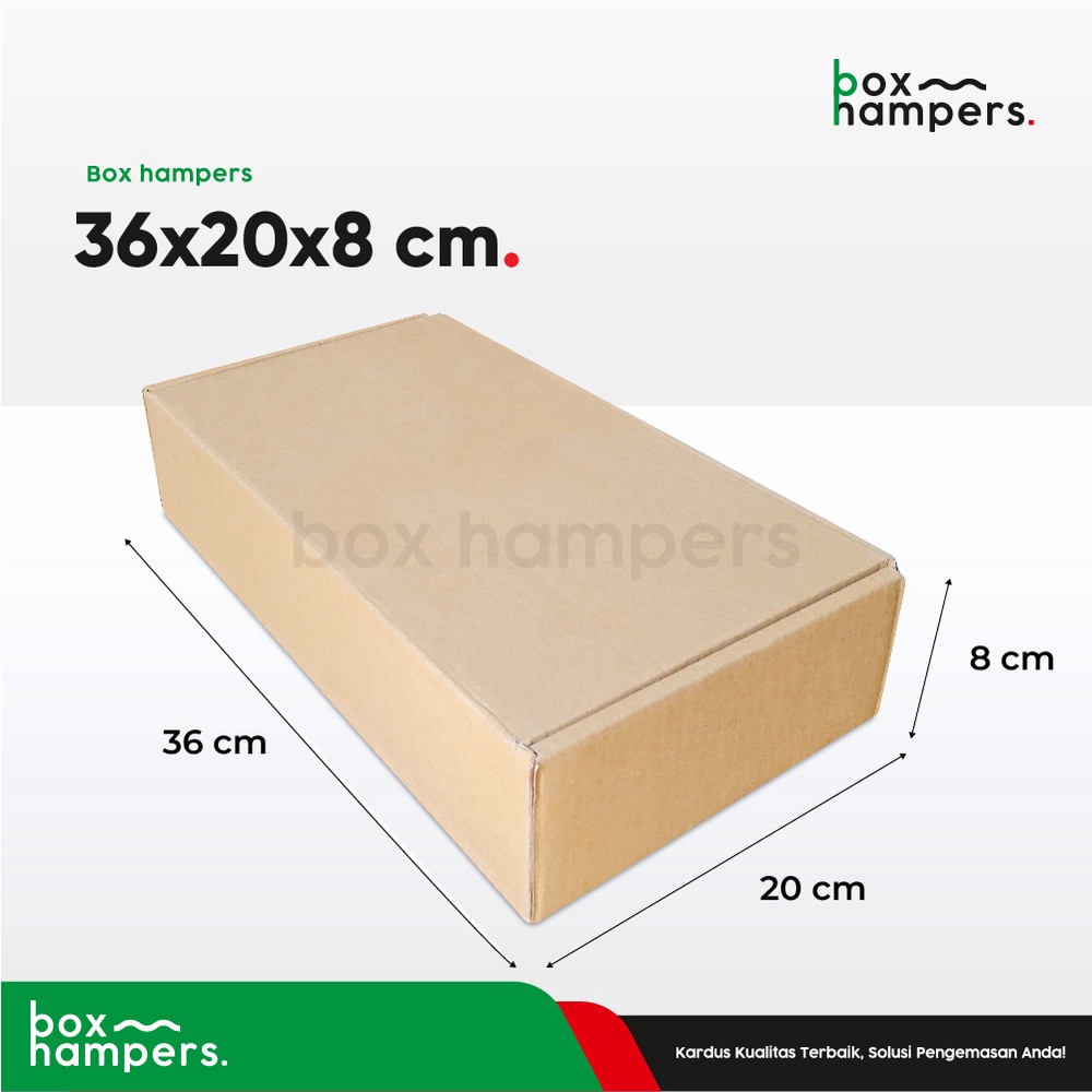

Box 36X20X8 (BABE) cm Kardus/Karton/kemasan/packing/Hampers/Baju/tinggi8
