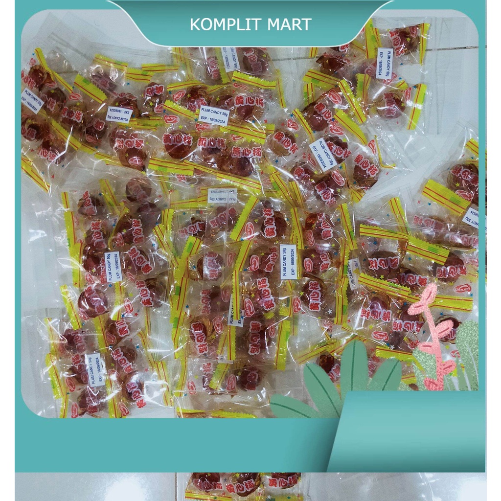 

naraya permen plum kiamboy merah 50 gr/permen plum candy 50 gram