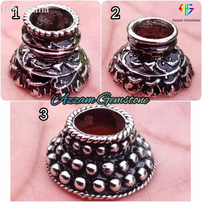 

Mendak Selut Ring Keris Tombak Betok Bahan Coin bkn Stainless Perak antik