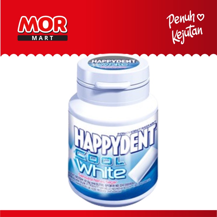 

HAPPYDENT Mint Cool White Btl 61g