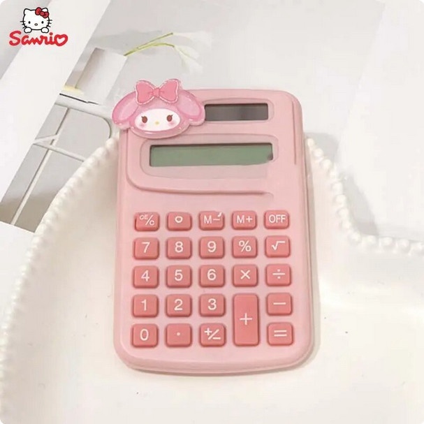 

Kawaii Kalkulator Sanrio Calculator Kuromi Cinnamoroll - Melodi