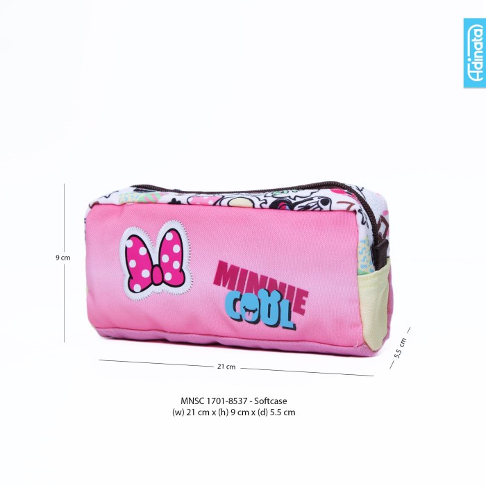 

Minnie Cool Soft pen case - Adinata / Tempat pencil