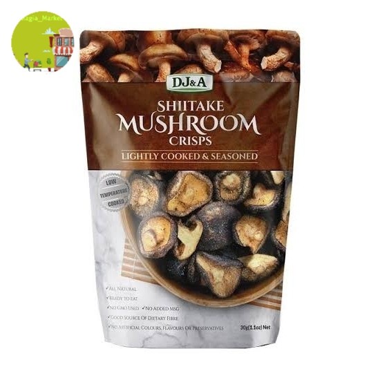 

DJ&A - Shiitake Mushroom Crisps 30gr