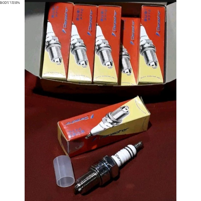 busi danmotor drat panjang untuk vespa pxe excel exclusive strada npx