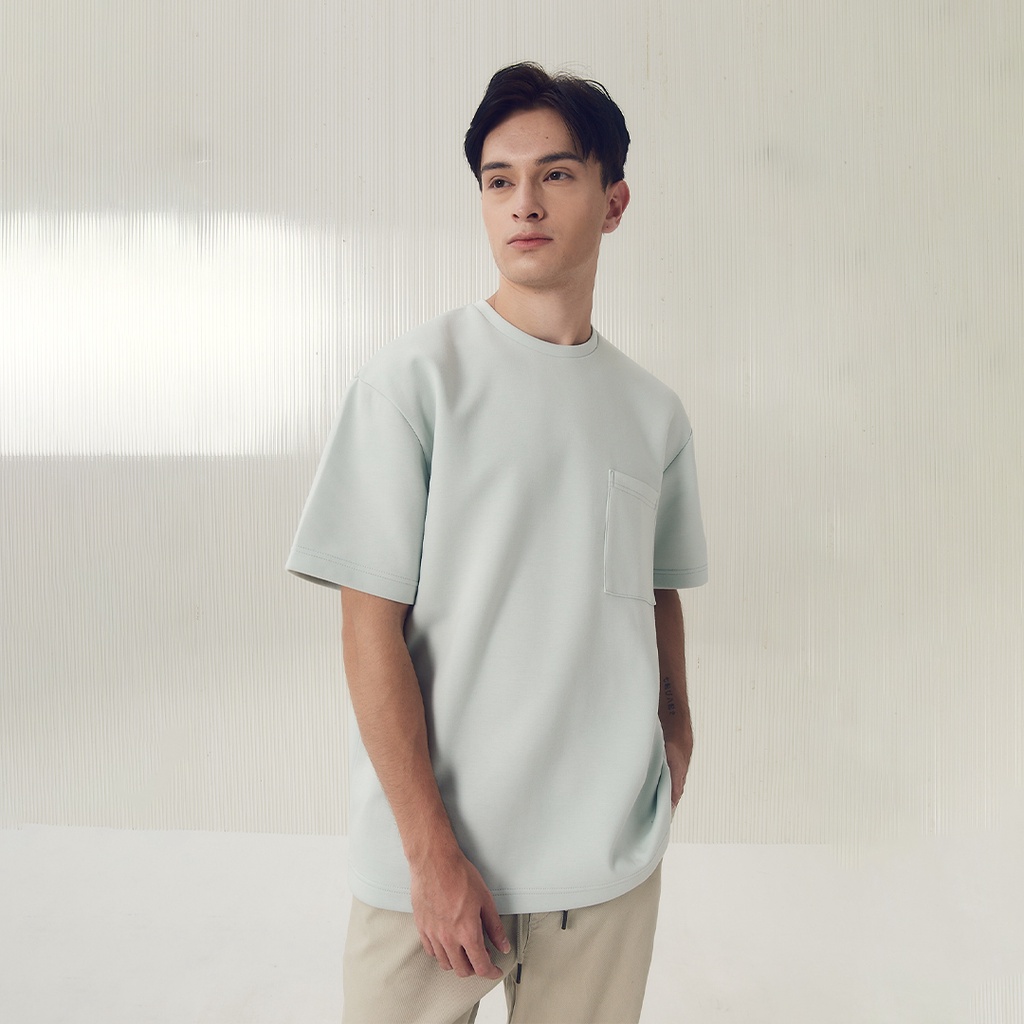 LARUSSO Molecule Oversize Pocket Tee Volume 2 - Sky Gray