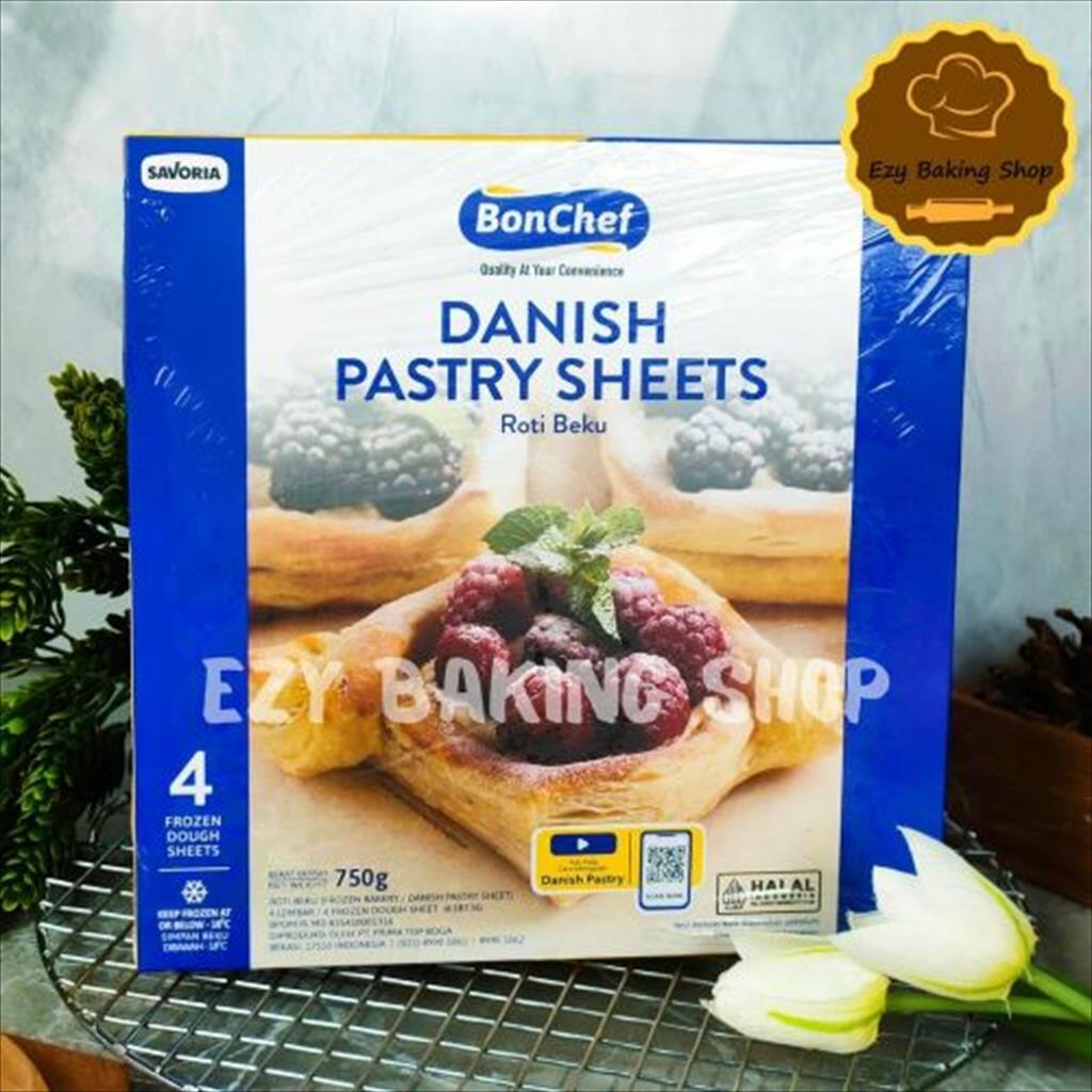 

Boncheff Danish Pastry Sheet 750gr - Cromboloni