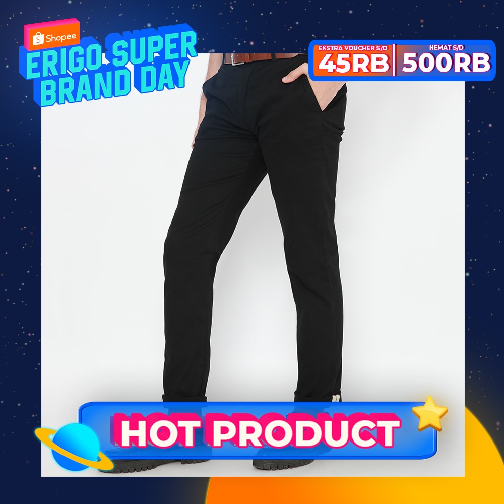Erigo Chino Pants Sirius Black Unisex
