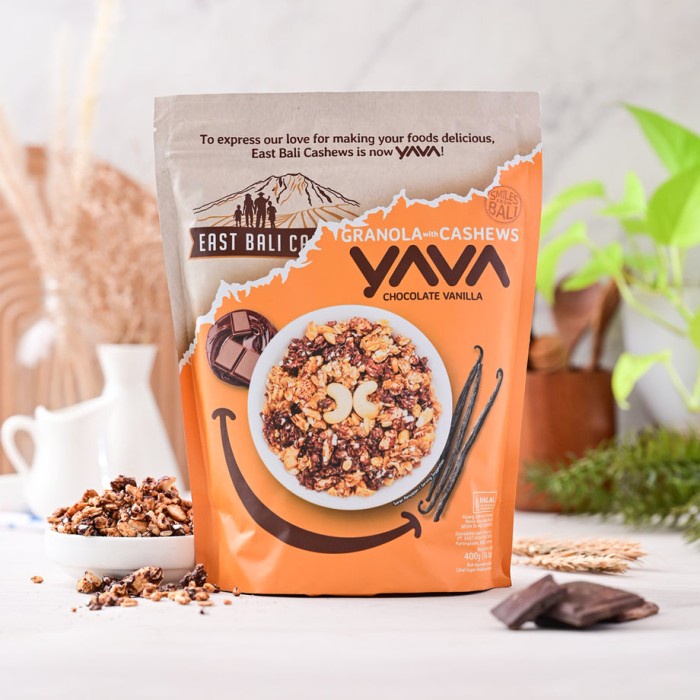 

✨PROMO✨ -Yava Granola With Cashews Chocolate Vanilla 400gr