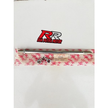 baud baut mur as fork pivot swing arm swingarm lengan ayun sasis belakang honda supra fit new karism