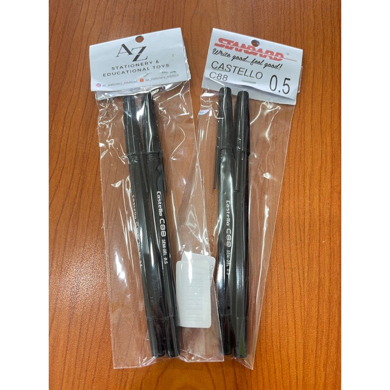 

(2pcs) Pulpen Standard Castello C88 0,5mm - 2pcs