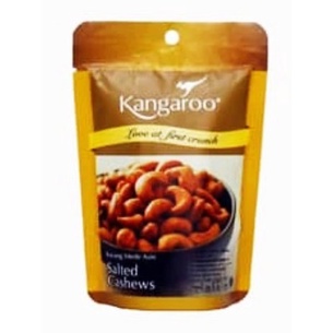 

Kangaroo Salted Cashews 35 gr - Kanguru Kacang Mede rasa Asin - 35 gram