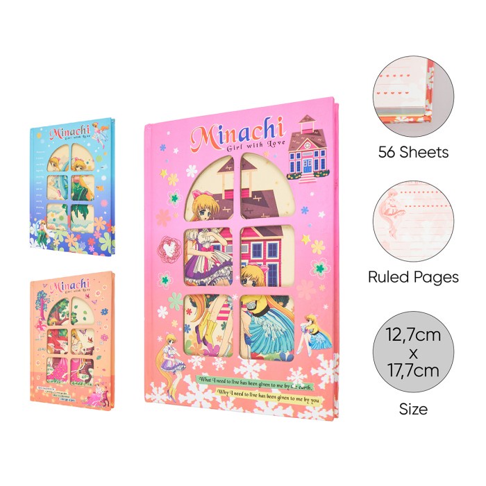 

Buku Tulis Catatan Jurnal Diary Joyko DW-1813MN-40 Minachi