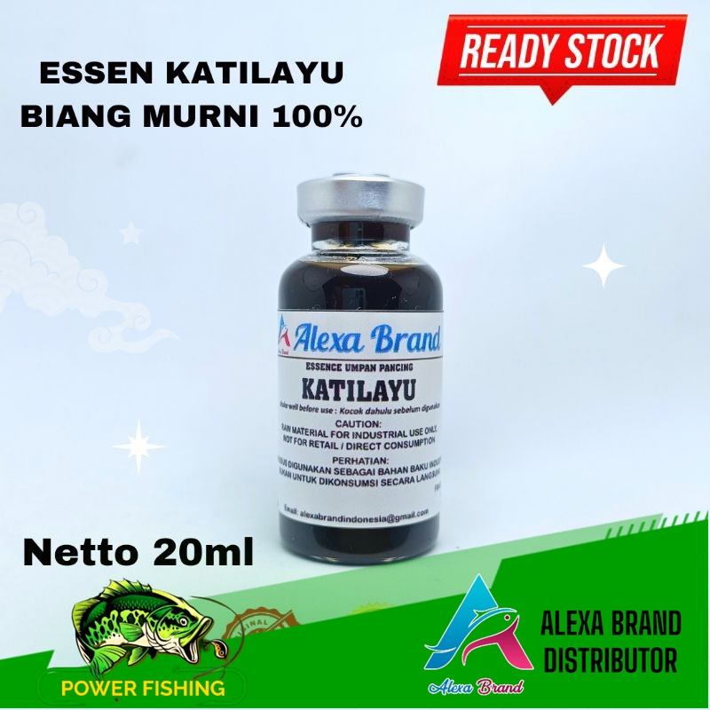 Essen KATILAYU Biang murni 100% - getah katilayu - esen katilayu - Alexa Brand - umpan pancing
