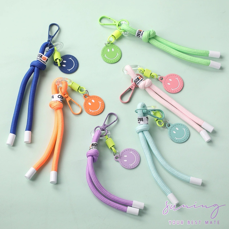 

Aksesoris Kosmetik Gantungan Tas Sekolah Bag kuliah Keychain Two-color buckle Bag Wanita Pria Fashion Stlye fluorescent-YuanYuan Mall
