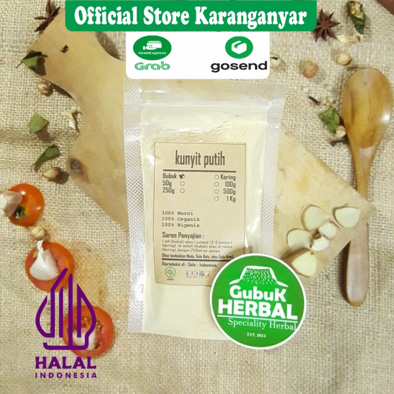 

KUNYIT PUTIH BUBUK 100 GRAM / Curcuma Zedoaria / BUBUK HALUS / MURNI TANPA CAMPURAN