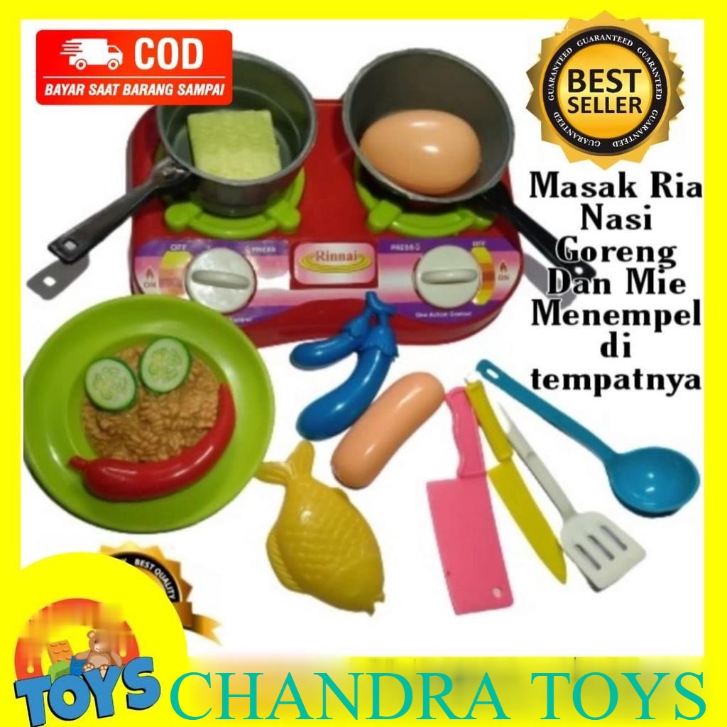 PROMO COD MAINAN ANAK MASAK MASAKAN / MAINAN PEREMPUAN KS 119 139 MASAK MASAKAN NASI GORENG