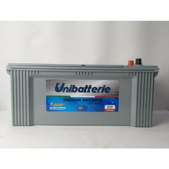 AKI ACCU kering MF KERING  HINO TRUK TRUCK KL SERIES N150 150A UNIBATTERIE