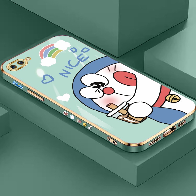 6D Plated Case Soft Casing hp  Casing For Oppo A3s A5s A3 Casing For Oppo A5 2020 A5 2018 OPOP AX5 A