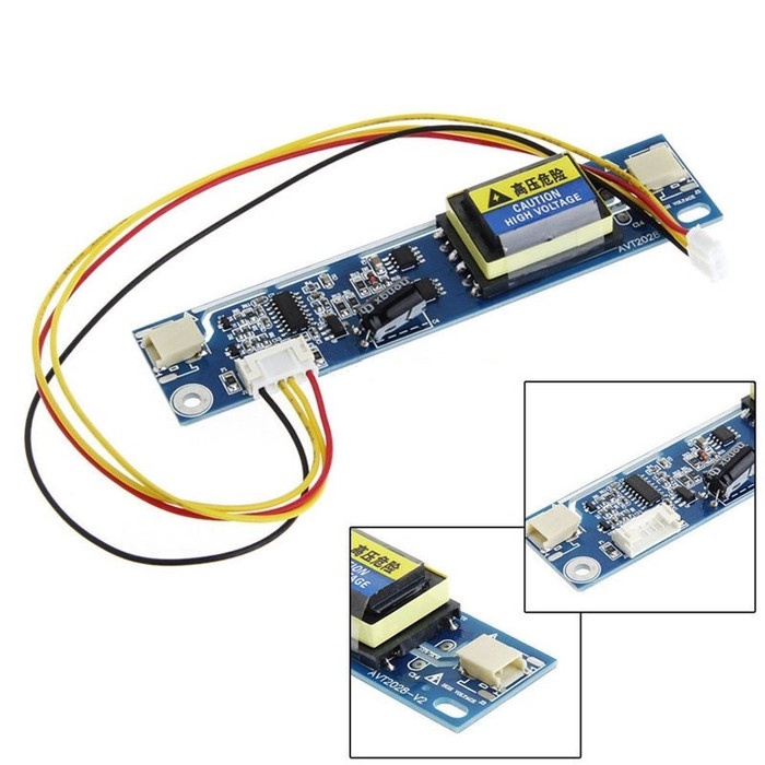 Inverter Backlight LCD CCFL 2 Lampu layat Notebook Monitor TV