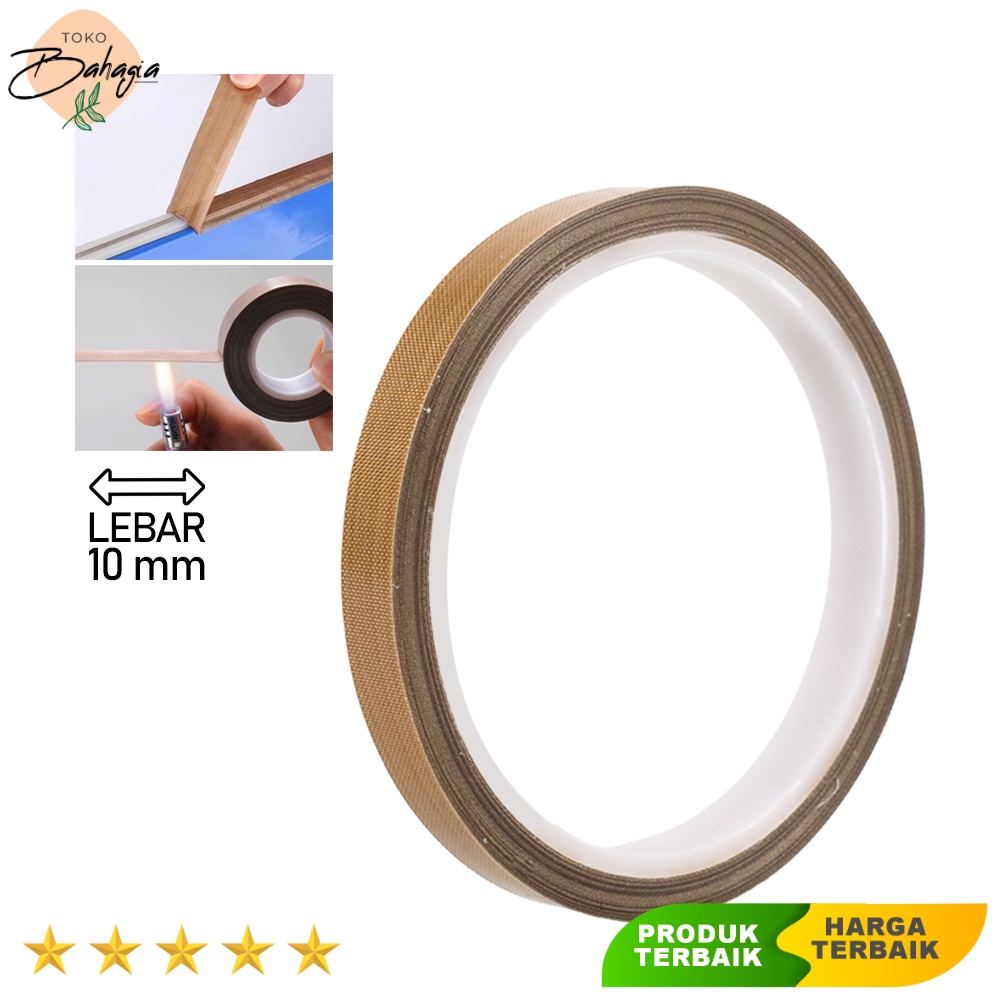 Tape Lakban PTFE Heat High Temperature Adhesive