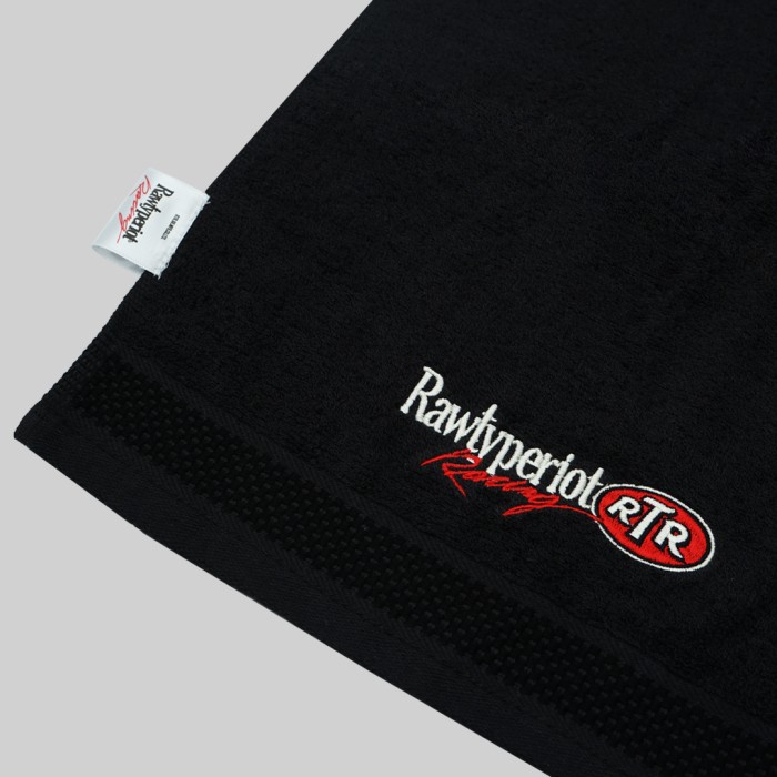 RAWTYPE RIOT Racing Towel - Black