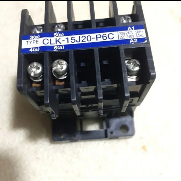 NV99 Magnetic Contactor Kontaktor Togami CLK-15J20-P6C CLK15J20-P6C CLK 15