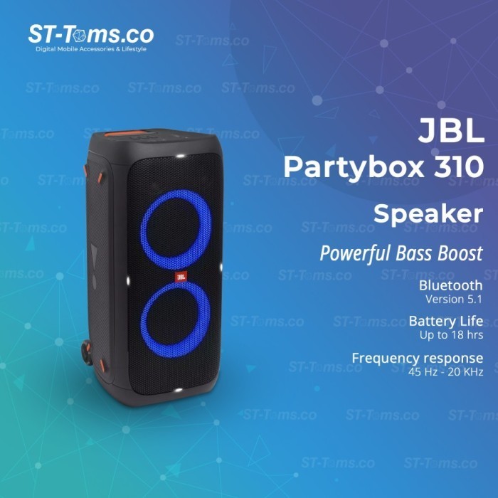 JBL Partybox 310 Speaker Portable - Partybox 310