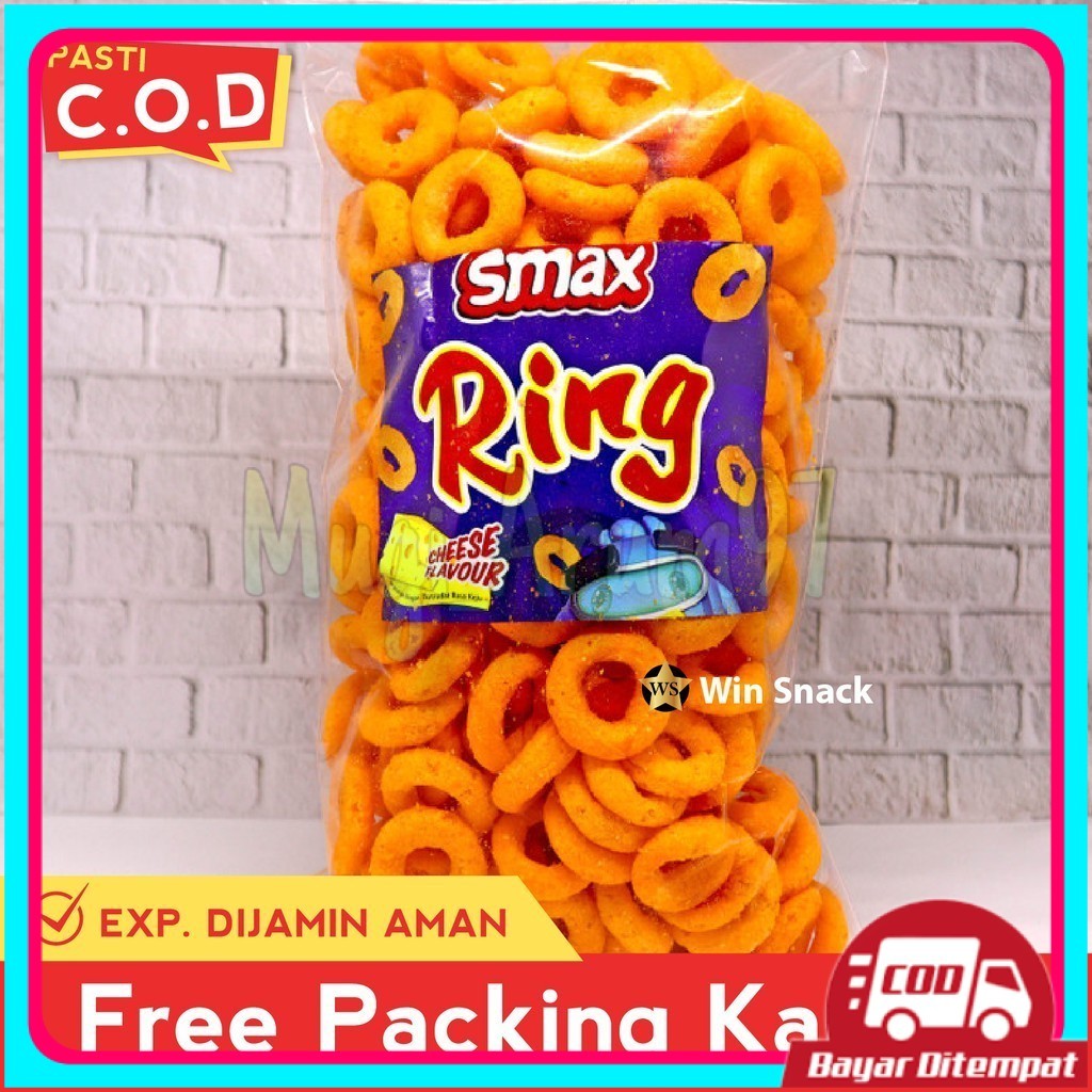 

Termurah SNACK MAKANAN RINGAN Smax Ring Cheese Smax keju cemilan enak