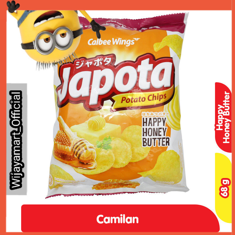 

Japota Keripik Kentang Happy Honey Butter 68 g