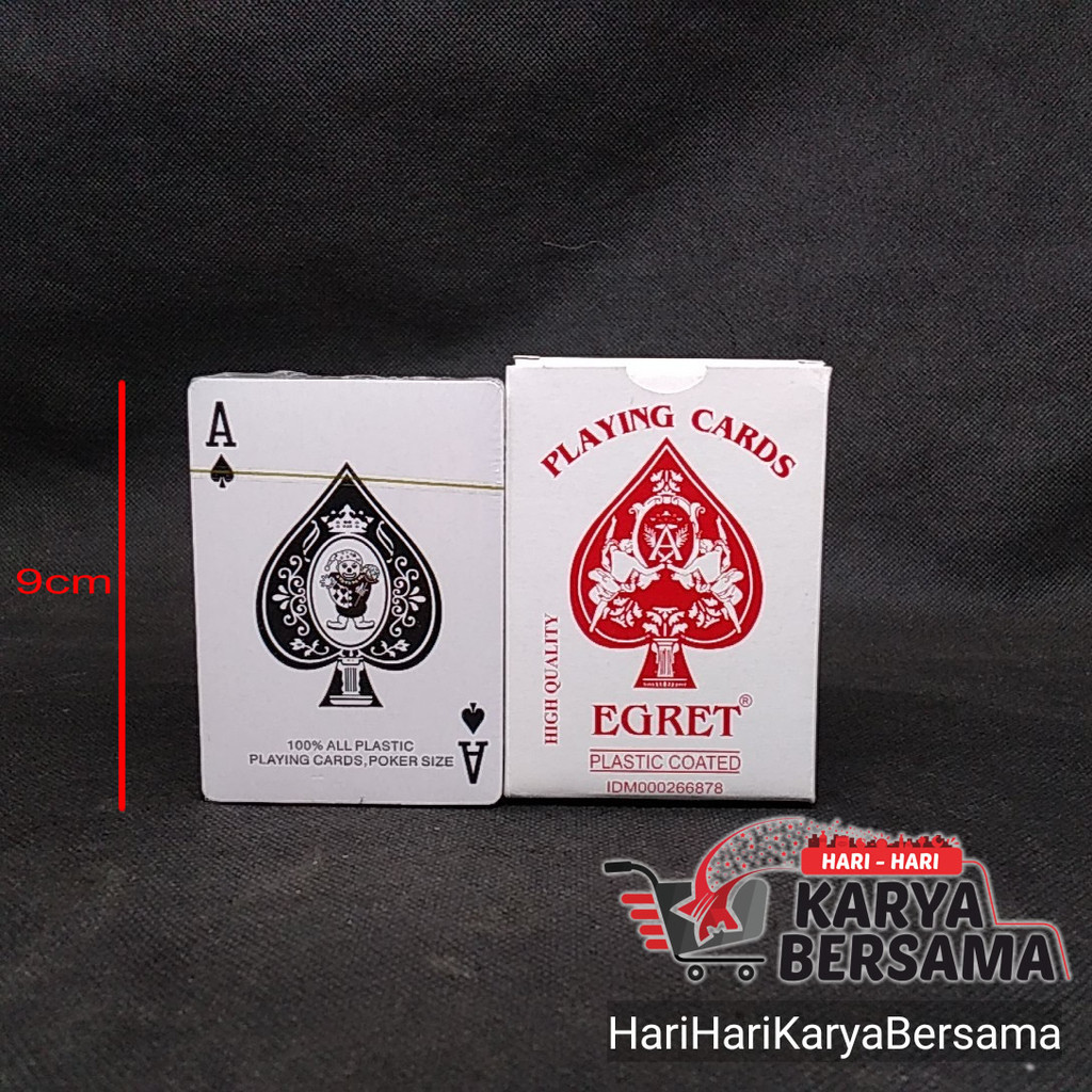 KARTU REMI EGRET 727 PLAYING CARDS WARNA RANDOM