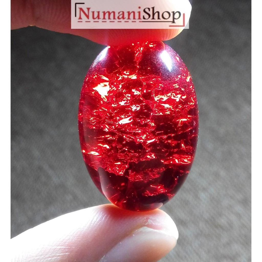 Batu Akik Pecah Seribu Merah Siem Besar HQ