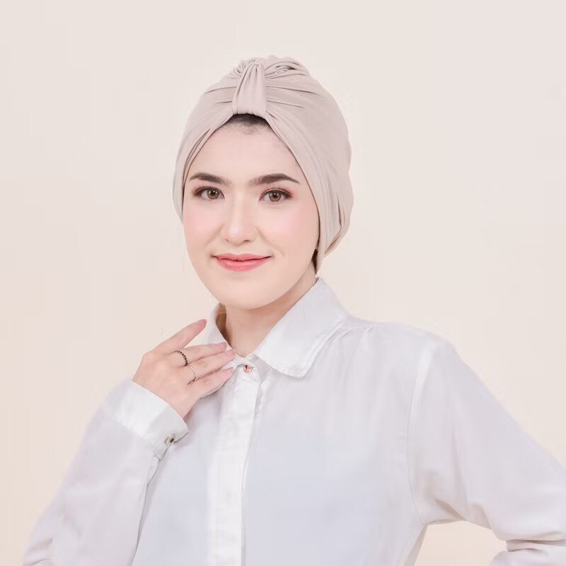 Lilly Turban Instan Jersey Premium / Turban Instan Premium / Turban Wanita Muslim Kekinian / Turban 
