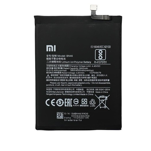 Baterai Xiaomi BN46 / BN 46 / Redmi 7 , Redmi Note 8 Original 100%