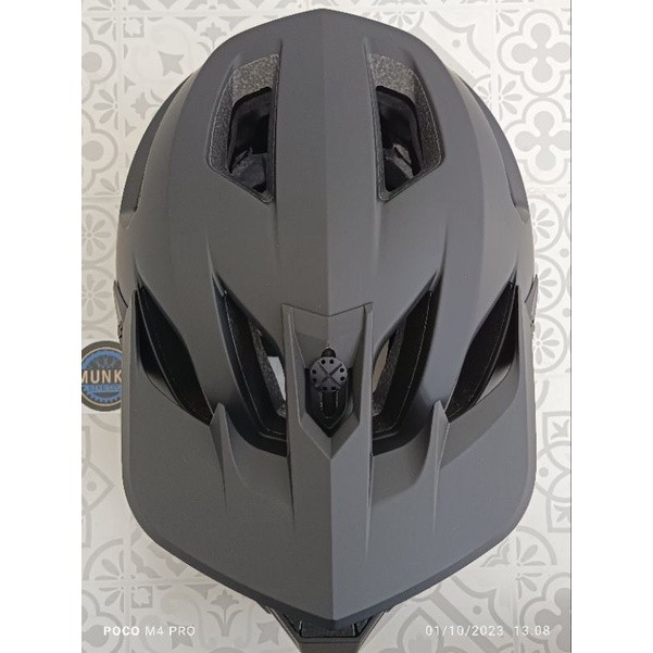 Helm Full Face OEM Non Brand untuk Enduro dan Downhill MTB, Proteksi Maksimal untuk Kepala dan Wajah