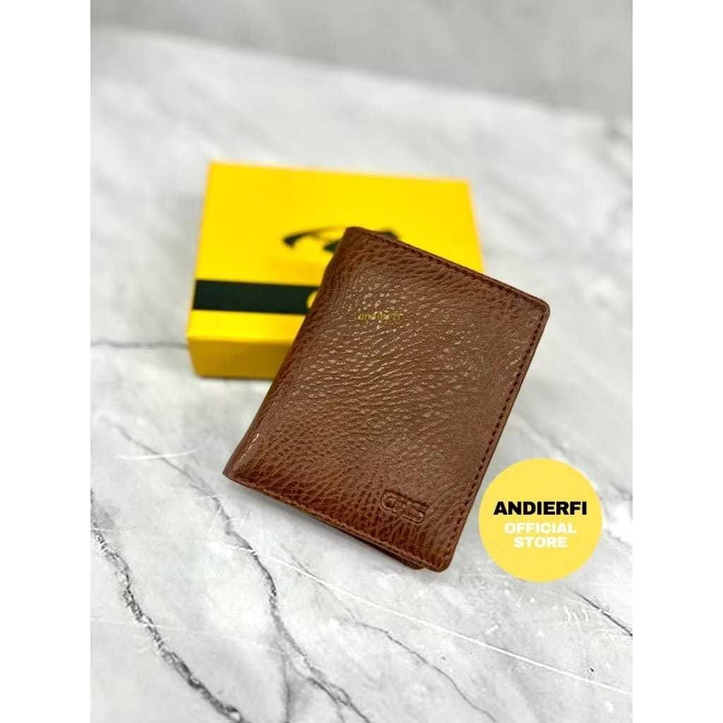 CHS Dompet Lipat Buku Model Unik Motif Urat Dompet Cowok Cewek Murah Semi kulit