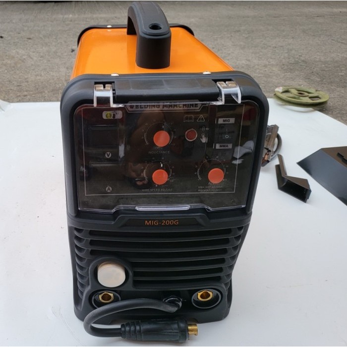 Mesin Las MIG 200G CO2 TANPA GAS 3 IN 1 MMA BLACKFOOT