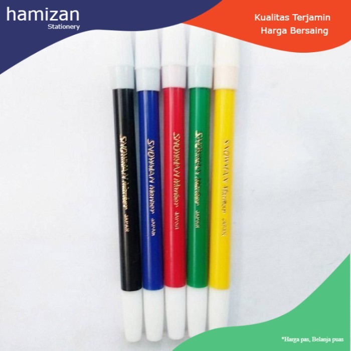 

Snowman Spidol Warna Kecil (Satuan) PW-1 Murah - Kuning