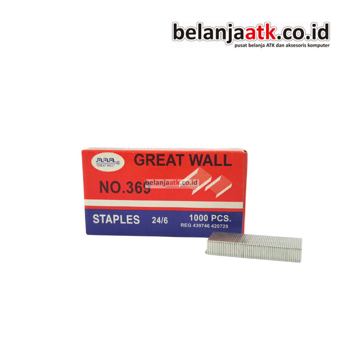 

Isi Staples Great Wall No. 3/Isi Staples sedang
