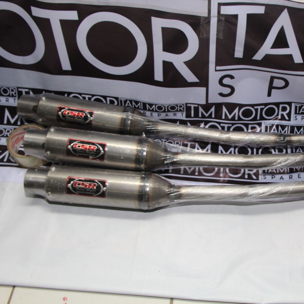 KENALPOT KNALPOT RACING CSR BUAT MOTOR SUPRA SUPRA FIT FIT FIT NEW  SEMUA MOTOR BEBEK TERMURAH