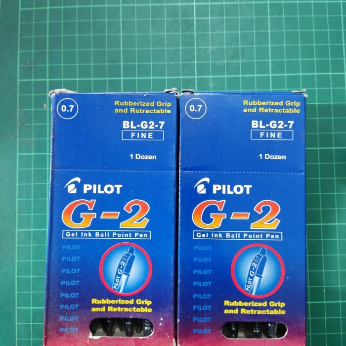 

bolpoint pilot G2 hitam