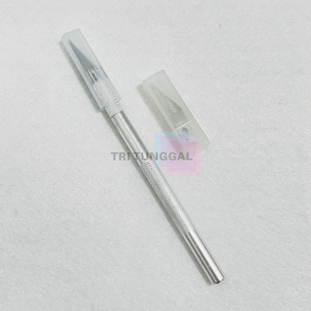 

[COD] Pisau Ukir Seni 5 isi Cutter Hobby Crafting Art Knife Metal Handle Blade Pisau Bonsai Sayat Ukir Pen Cutter Set Mata dan Gagang Art Knife Cutting Sticker Decal KNIFEZER Keperluan Gundam Silet Bolpen Iris Kecil Cutting Kerajinan Tangan 5pcs AM-63