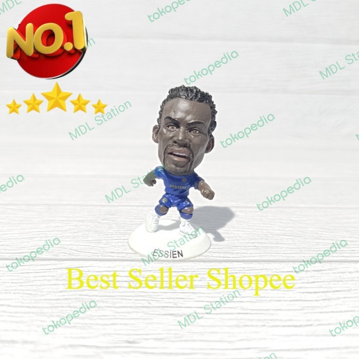 Soccer Starz Soccer Player Mini Figure  Michael Essien Mainan Toy FAZ Store